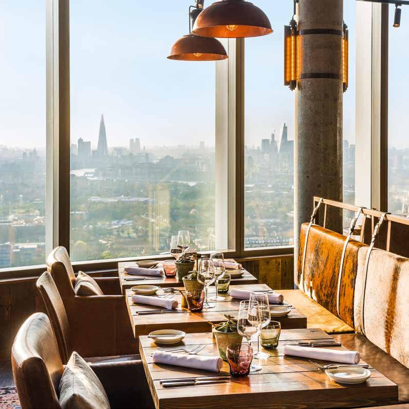 FESTIVE FEASTING WITH A VIEW Celebrate the festive season at Bōkan, Novotel London Canary Wharf.