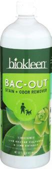 GROCERY BIOKLEEN Bac-Out Stain &
