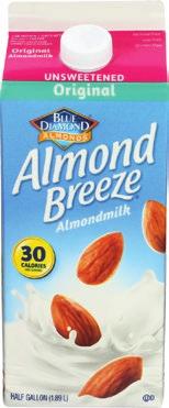 Almond Milk (64 fl oz) $2.