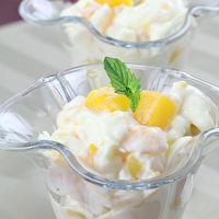 Ambrosia Parfait Smooth and creamy with a fruity tropical sweetness, this delicious dish will have your guests clamoring for more.