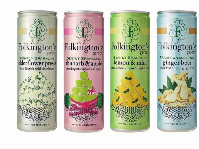 Cans & Mixers - Folkingtons 1. 2. 3. 4. F Folkington s juices 1.