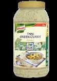 KNORR BLUE DRAGON SAUCES 2.2ltr Sweet & Sour CODE: 130414 6.35 Thai Green Curry Thai Red Curry 7.