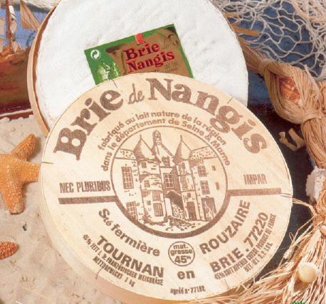 2Lb) Brie de Nangis hails from Brie, just southwest of Paris, France, and