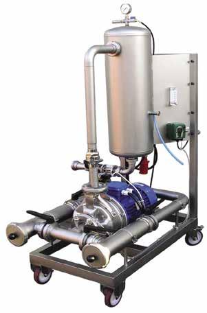 Equipment Flotation Systems Equipment Stabilization E Q UI P M EN T GB BevTec Portable Flotation System The GB BevTec Portable Flotation System is a patented system that streamlines juice and wine