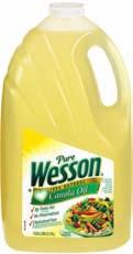 Wesson Pure Vegetable or Canola