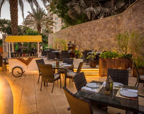 AED 120 per person inclusive of mixed grill and glass of grape ARABIAN TOUCH AT TABULE