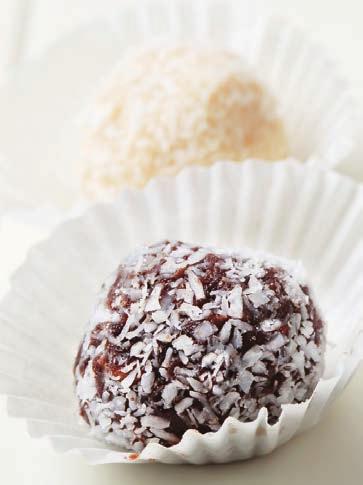 Almond & Rice Protein Balls servings: 15 balls preparation time: 20 mins 4 scoops (50g) Herbs of Gold Organic Rice Power Protein 150g raw almonds 16 pitted dates ½ tsp ground cinnamon 2 tbsps sesame