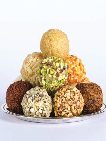 Nutty Protein Balls servings: 15 balls preparation time: 20 mins 2 scoops (25g) Herbs of Gold Organic Rice Power Protein ½ cup hulled tahini ¼ cup raw honey ½