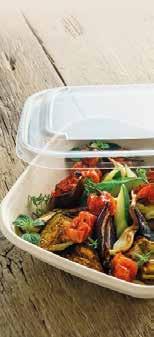 Sustainable What does compostable food packaging mean? Compostable food packaging is packaging made from sugarcane and corn starch.