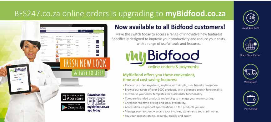 Exclusively Available from Bidfood perfect FOR: -desserts - drinks &