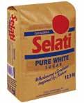 66 SELATI Pure White Sugar 12.5 kg Code: SUG0539 95.75 EXCL VAT 110.