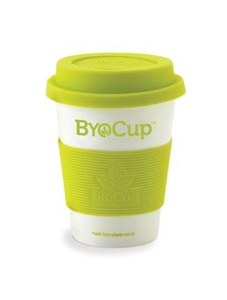 ByoCups are BPA free, dishwasher and microwave safe and do not retain odours. FREE CUSTOM BRANDING Brand your ByoCups for free! Choose from 8 standard colours.