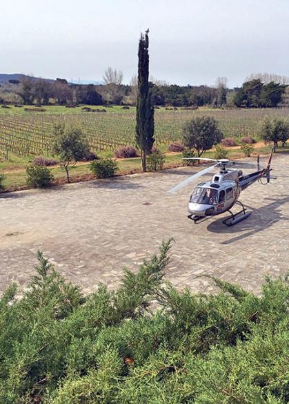 GOURMET TUSCANY BY HELICOPTER Board your private Helicopter to discover in all comfort the Tuscan countryside and its amazing vineyards covered hills.