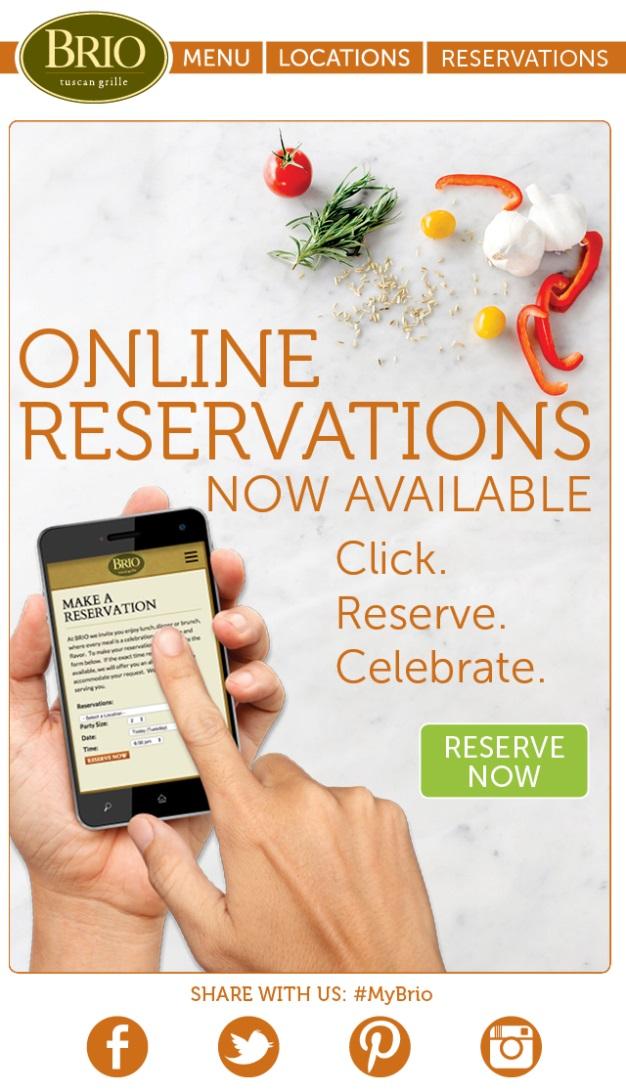 New Online Reservation System Completed