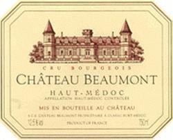 Beaumont Haut-Medoc Cru Bourgeois 95.00 E-MAIL US ABOUT THIS WINE 2020-2029 Dark crimson. Light but very correct nose. Quite robust.