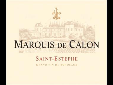 Marquis de Calon St Estephe 180.