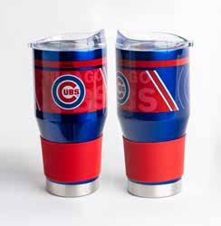 Select teams available in home and away colors. 30OZ ULTRA TUMBLER With silicone sleeve. Includes slider-top lid. Select teams available in home and away colors.