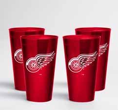 two 16oz colored plastic pints. www.
