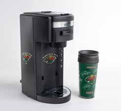SMALL APPLIANCES & FRIDGES Sports licensed appliances, including coffee makers,