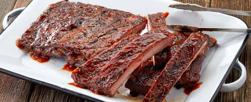 ST. LOUIS-STYLE SPARERIBS RIBS Award-Winning Served with choice of 2