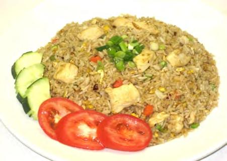 Thai Style Fried Rice Let us know how spicy: Not Spicy, Mild, Medium, Hot, THAI HOT! R41 Best Fried Rice in Town! R41. Thai Fried Rice 11.