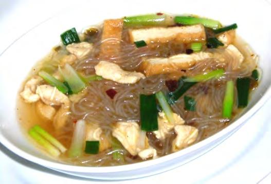 N32. BIG BOWL Noodle Soup: (Guay Tiew Nam) Chicken, pork, beef, or tofu 10.95 Shrimp 12.