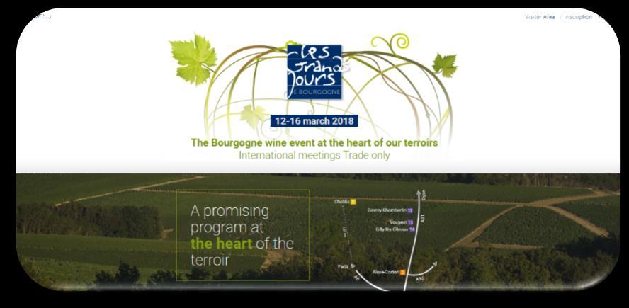 New for 2018 An updated website: www.grands-jours-bourgogne.com Designed to be easy to navigate and simple to use, visitors can quickly find answers to their questions.