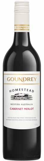 RED WINES LOCAL HERO 7 90 16 In a 4 bottle buy or 10 10 12 Goundrey Homestd Goundrey Homestd wines are crafted from the finest vineyards in