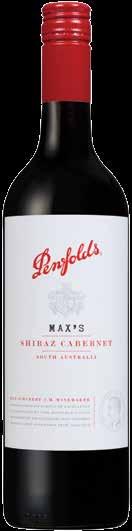 Wolf Blass Red Label McGuigan Black Label 29 Evans & Tate Brthing Space Penfolds Max s Penfolds Max s Shiraz Cabernet is a tribute to former