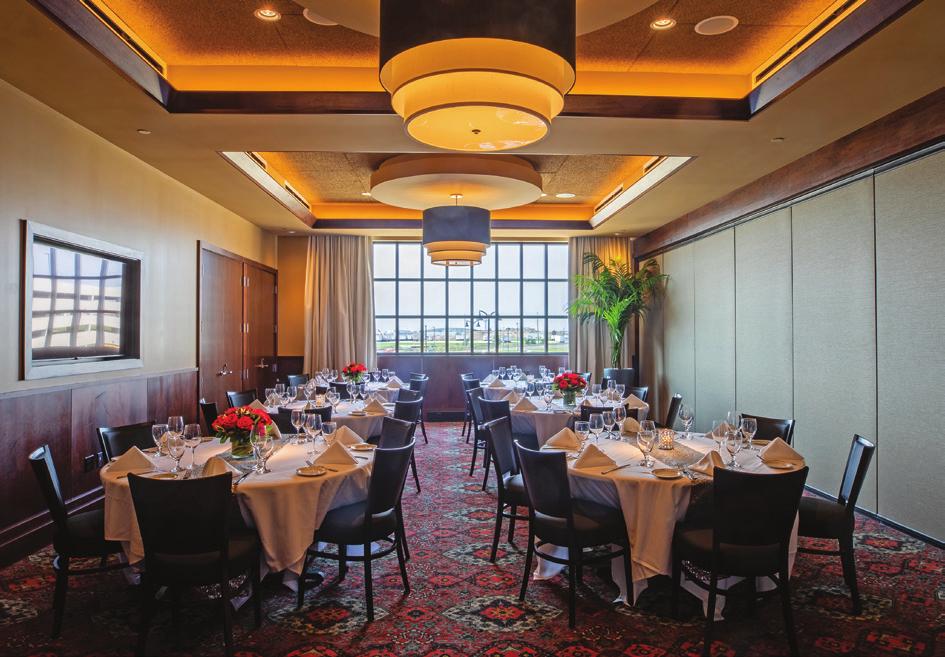 THE TRULUCK S PRIVATE DINING EXPERIENCE ACCOMMODATIONS (CONTINUED) THE PEARL ROOM This room is entirely private with foyer for reception, private bar, and