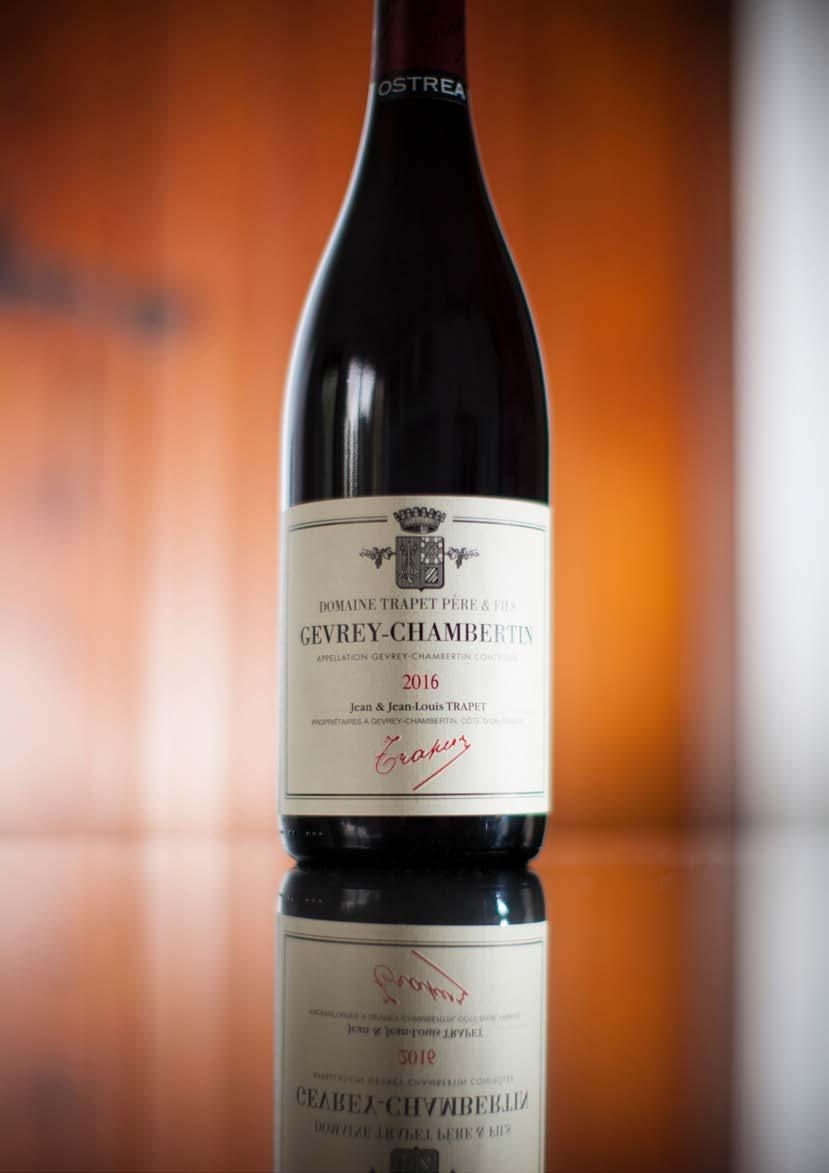 GEVREY-CHAMBERTIN CUVÉE OSTREA Ostrea comprises two hectares and 50 rows over four parcels in the north of Gevrey, towards Brochon.
