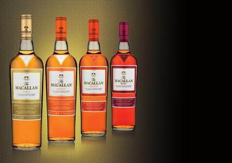 COM PLEASE SAVOUR RESPONSIBLY INTRODUCING THE MACALLAN 1824 SERIES 100% SHERRY CASKS 100% NATURAL COLOUR 100% THE MACALLAN 100% SHERRY CASKS