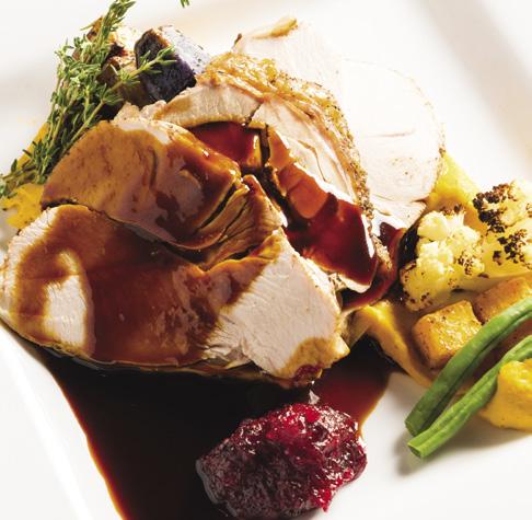 CHRISTMAS DAY LUNCH Christmas Day is a time of wonder for adults and children alike, and a traditional lunch stands as a perfect centrepiece time to refresh the bonds of family over the best food