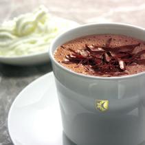 CHOCOLATE SPECIALITIES This famous and popular drink is made from 70% Grand Cru chocolate according to a traditional house recipe. Hot chocolate Fr. 7.50 with Espresso Fr. 9.