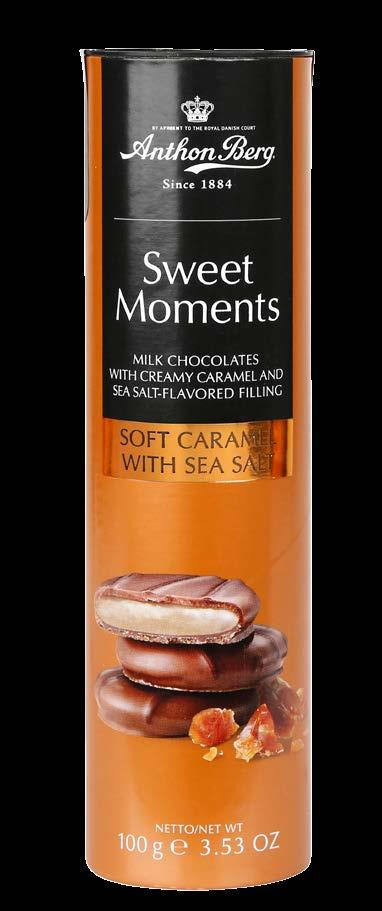 Sweet Moments Soft Mint with a sugar fondant filling with peppermint oil and bourbon vanilla,  2