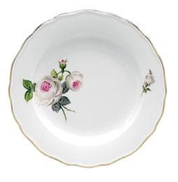 COLLECTION MEISSEN ROSES WHITE ROSE PLates PLate
