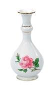 H 25 cm, 9 7/8 020110-50272-1 White Rose Vase, White Rose H