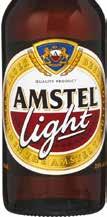 10.50 Amstel Light 330ml 6 Pack