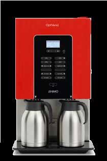 A NEW GENERATION The OptiVend Next Generation of Animo is a range of instant machines for fresh, hot coffee any