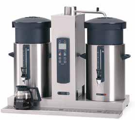 Every cup of coffee must be fresh and taste right. The ComBi-line is based on the fast-filter system.