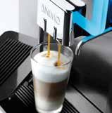 + Choose from many varieties of espresso-based drinks, including cappuccino, latte and latte macchiato. + OptiBean has 12 programmable selection buttons.