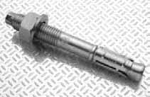 5m in length. Wedge Bolt BoA-K Precision manufactured in high tensile Gr 8.8 steel. Solid high expansion stud bolt with thick walled expansion sleeve providing a high friction grip in the drill hole.