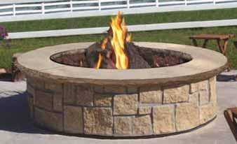 Page 18 Fire Pits Tall Round Fire Pits feature a robust look, with a taller profile than other models.