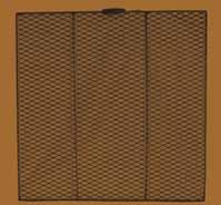 Cooking grates feature a diamond pattern, better suited for cooking smaller food items.