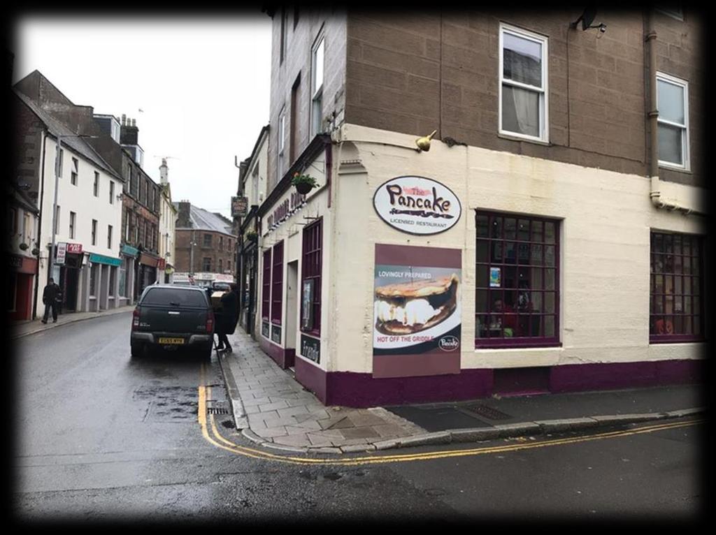 The Pancake Place 20 English Street, Dumfries, DG1 2BY Specialising mainly in pancakes (though you probably guessed that) it also focusses on serving home cooked food in a