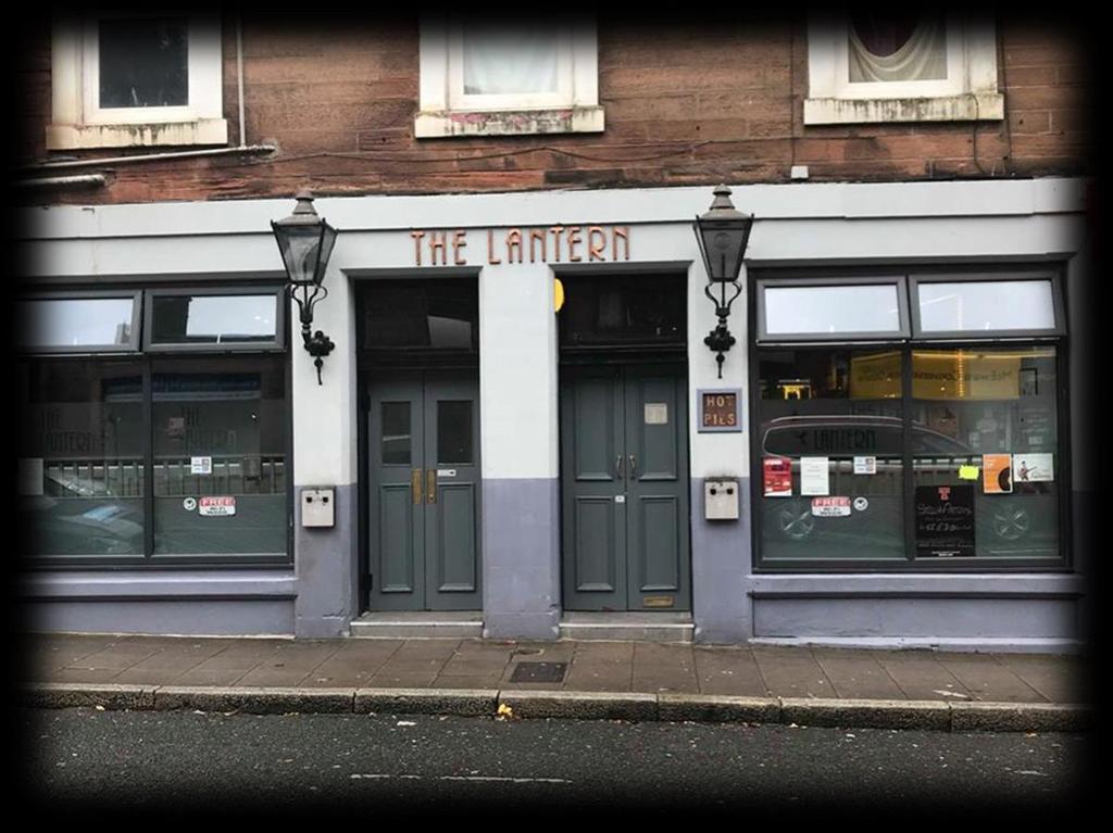 The Lantern 181-183 St Michael Street, Dumfries, DG1 2PP Previously known as The Liver, this pub is known for having the best jukebox in town, and with its relaxed atmosphere, it s great for