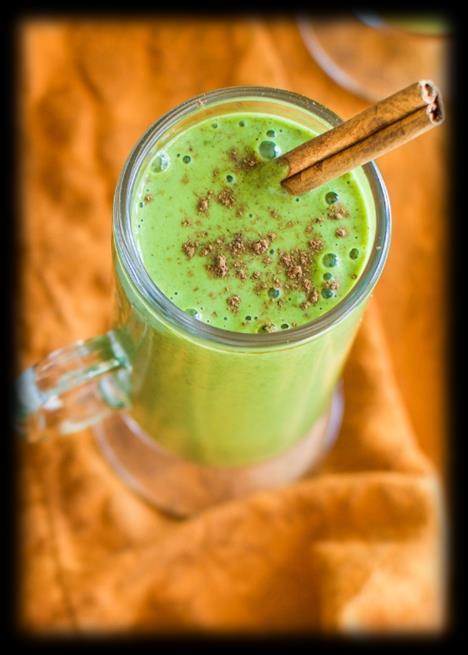 Superfood Pumpkin Pecan Pie Smoothie 1 cup organic canned pumpkin puree 3 pitted dates 1 tablespoon organic almond butter 2 tablespoons ground flaxseed 1 teaspoon pumpkin pie