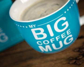 Big Mug Porcelain - Capacity 700ml Size: L16 x W12 x H9.