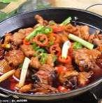 All Dry Hot Pots are stir fried with Chinese leaves, mangetouts and carrots.