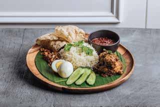 03 ASIAN LOCAL FAVOURITES 20-25 Mins ATC Nasi Goreng - 25 Served with fragrant fried chicken, with fresh accompaniment on the side.